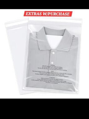 15ct. 12x18 Cellophane Bag With Suffocation Warning -        ✨️PRICE FIRM✨️